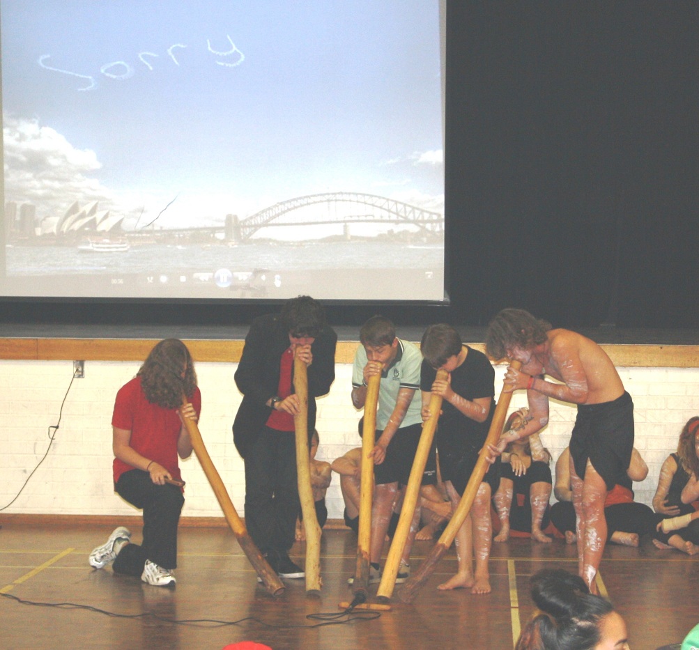 Northlakes High School Didgeridoo Group